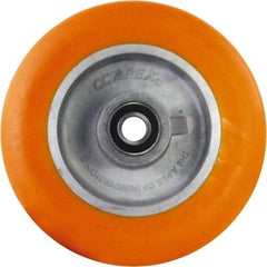 Caster Connection - 8 Inch Diameter x 2 Inch Wide, Polyurethane on Aluminum Caster Wheel - 1,250 Lb. Capacity, 2.2 Inch Hub Length, 1/2 Inch Axle Diameter, Sealed Precision Ball Bearing - A1 Tooling