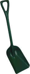 Remco - 14-1/2" High Square Plastic Shovel - 24-5/8" Long D-Grip Handle - A1 Tooling