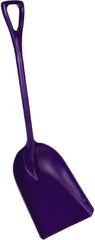 Remco - 17-1/8" High Square Plastic Shovel - 27" Long D-Grip Handle - A1 Tooling