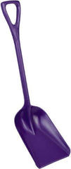 Remco - 14-1/2" High Square Plastic Shovel - 24-5/8" Long D-Grip Handle - A1 Tooling