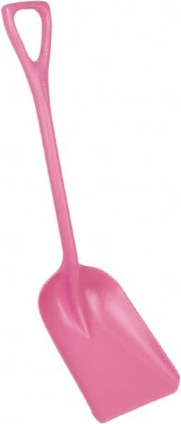 Remco - 14-1/2" High Square Plastic Shovel - 24-5/8" Long D-Grip Handle - A1 Tooling