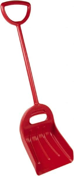 Remco - 18-1/2" High Square Plastic Shovel - 29-1/4" Long D-Grip Handle - A1 Tooling