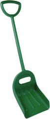 Remco - 18-1/2" High Square Plastic Shovel - 29-1/4" Long D-Grip Handle - A1 Tooling