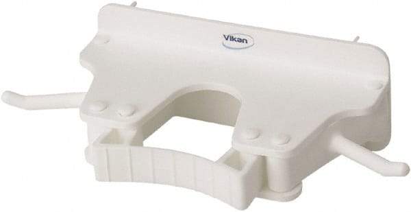 Vikan - 22 Lb Capacity, 3-5/32" Projection, Polypropylene/Rubber Wall Strip Organizer - 6-5/32" OAL - A1 Tooling