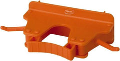 Vikan - 22 Lb Capacity, 3-5/32" Projection, Polypropylene/Rubber Wall Strip Organizer - 6-5/32" OAL - A1 Tooling