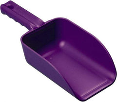 Remco - 32 oz Purple Polypropylene Flat Bottom Scoop - 4.3" Wide x 3" Deep Bowl, 11-1/2" OAL - A1 Tooling