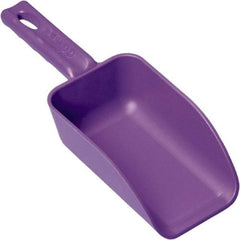 Remco - 16 oz Purple Polypropylene Flat Bottom Scoop - 3.2" Wide x 2" Deep Bowl, 10.4" OAL - A1 Tooling