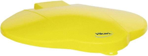 Vikan - 3 Gal Polypropylene Pail Lid - Yellow, For Use with 5691 - A1 Tooling