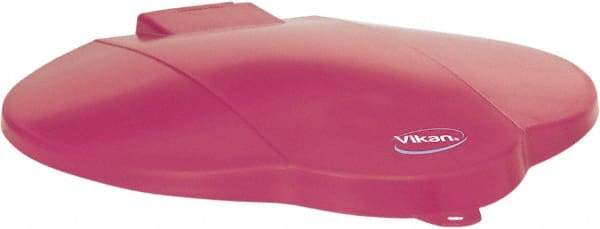 Vikan - 3 Gal Polypropylene Pail Lid - Pink, For Use with 5686 - A1 Tooling