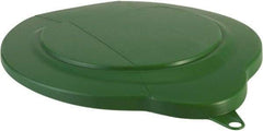 Vikan - 1.5 Gal Polypropylene Pail Lid - Green, For Use with 5689 - A1 Tooling