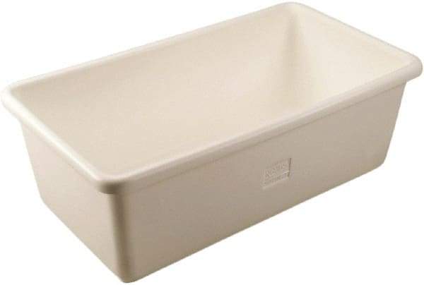 Remco - 70 Gal, 500 Lb Load Capacity White Polyethylene Tote Container - Nesting, 46.8" Long x 26-1/2" Wide x 16.9" High - A1 Tooling