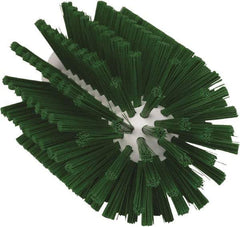 Vikan - 3" Diam Polyester Tube Brush - 6-1/4" OAL, 5-1/4" Head Length, Polypropylene Handle - A1 Tooling