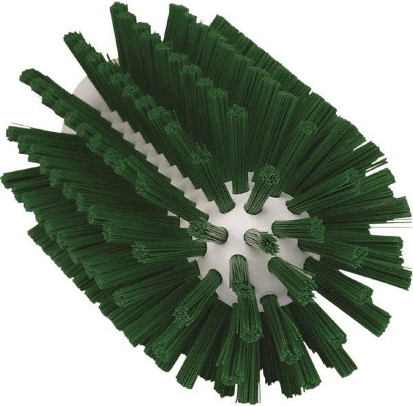 Vikan - 3" Diam Polyester Tube Brush - 6" OAL, 5-1/4" Head Length, Polypropylene Handle - A1 Tooling