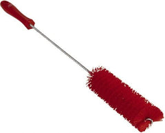 Vikan - 1-5/8" Diam Polyester Valve Brush - 19-5/8" OAL, 5-5/8" Head Length, Polypropylene & Stainless Steel Handle - A1 Tooling