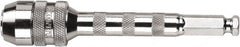 Lenox - 7/16 to 7/16" Tool Diam Compatibility, Hex Shank, Hole Cutting Tool Arbor - 7/16" Min Chuck, Hex Shank Cross Section, Quick-Change Attachment, For Hole Saws 1L, 2L, 3L, Snap-Back 2L - A1 Tooling