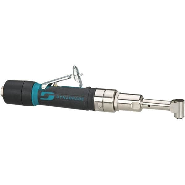 Dynabrade - 1/4" Keyless Chuck - Right Angle Handle, 3,200 RPM, 26 CFM, 0.4 hp, 90 psi - A1 Tooling