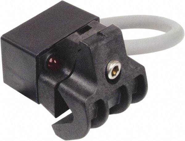 Canfield Connector - Air Cylinder Reed Switch, MOV, LED, 2 Wire - For 2 to 6" Air Cylinders, Use with Tie-Rod Cylinders - A1 Tooling