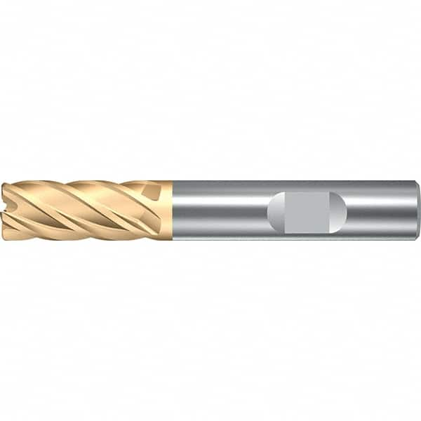 Walter-Prototyp - 16mm, 5 Flute, Solid Carbide, 1mm End Mill - 3.622" OAL, 35° Helix, Right Hand Flute, 32mm LOC, Right Hand Cut - A1 Tooling