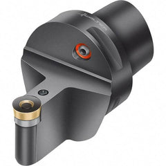 Walter - 0° Lead Angle, Indexable Turning Toolholder - 90mm OAL, Series PRDC-CAPTO-AUSSEN - A1 Tooling