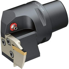 Walter - 0.591" Max Depth of Cut, Indexable Grooving Cutoff Toolholder - Series NCHE-GX24-CAPTO - A1 Tooling