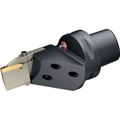 Walter - 0.827" Max Depth of Cut, Indexable Grooving Cutoff Toolholder - Series NCFE-GX24-CAPTO-C - A1 Tooling