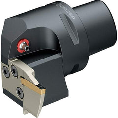 Walter - 0.591" Max Depth of Cut, Indexable Grooving Cutoff Toolholder - Series NCHE-GX24-CAPTO - A1 Tooling