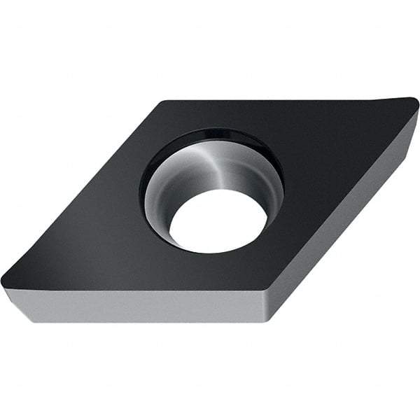 Walter - DPMW RK6 Grade WKK20S Turning Insert - TiCN+Al2O3+(TiCN) Finish, 55° Rhombic, 9.53mm Inscr Circle, 3.97mm Thick, 0.8mm Corner Radius - A1 Tooling