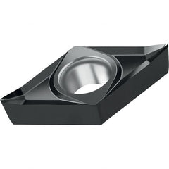 Walter - DCGT MN2 Grade WSM01 Turning Insert - TiAlN+Al2O3+(ZrN) Finish, 55° Rhombic, 6.35mm Inscr Circle, 2.38mm Thick, 0.4mm Corner Radius - A1 Tooling