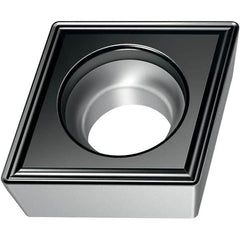 Walter - CCMT FP6 Grade WPP20S Turning Insert - TiCN+Al2O3+(TiCN) Finish, 80° Rhombic, 12.7mm Inscr Circle, 4.76mm Thick, 0.8mm Corner Radius - A1 Tooling