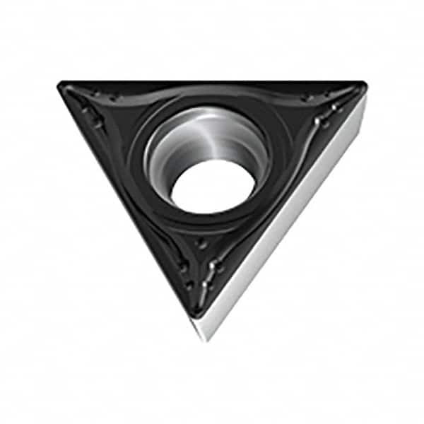 Walter - TCGT MM4 Grade WSM20S Turning Insert - TiAlN+Al2O3+(Al) Finish, 60° Triangle, 6.35mm Inscr Circle, 2.38mm Thick, 0.4mm Corner Radius - A1 Tooling