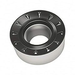 Walter - RCMT RM4 Grade WSM20S Turning Insert - TiAlN+Al2O3+(Al) Finish, 0° Round, 10mm Inscr Circle, 3.97mm Thick, 5mm Corner Radius - A1 Tooling