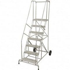 Cotterman - Rolling & Wall Mounted Ladders & Platforms Type: Rolling Warehouse Ladder Style: Rolling Safety Ladder - A1 Tooling