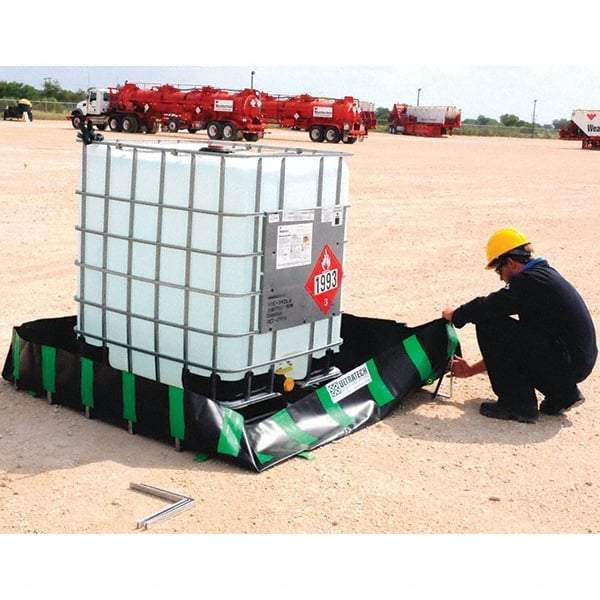 UltraTech - 810 Gal Copolymer 2000 Containment Berm, Economy Model - 13" High x 10' Wide x 10" Long - A1 Tooling