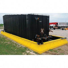 UltraTech - 3,978 Gal Polyethylene Containment Berm System - 1' High x 49' Wide x 10" Long - A1 Tooling