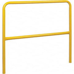 Hand Rail: Yellow, Steel 48″ Long, 42″ High