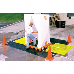 UltraTech - 176 Gal Sump, 6,000 Lb Capacity, Linear Low-Density Polyethylene Decon Deck, Hospital Model - 61-1/4" Long x 52" Wide x 5-3/4" High - A1 Tooling