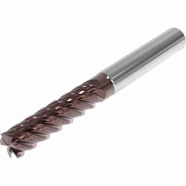 Seco - 16mm, 5 Flute, Single End, Solid Carbide, Corner Chamfer End Mill - 115mm OAL, 48° Helix, Right Hand Flute, 55mm LOC, Right Hand Cut, 65mm Extended Reach - A1 Tooling