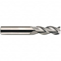 SGS - 20mm, 3 Flute, Single End, Solid Carbide, 0.0787" Corner Radius End Mill - 104mm OAL, 38° Helix, 38mm LOC, Right Hand Cut - A1 Tooling