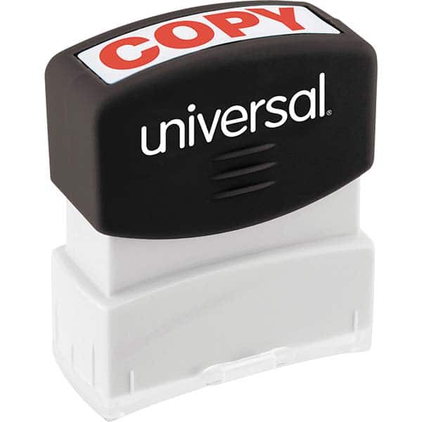 UNIVERSAL - Pre-inked Stock Stamps Type: Message Message: COPY - A1 Tooling