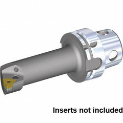 Kennametal - Left Hand Cut, 32mm Min Bore Diam, Size KM4X63 Steel Modular Boring Cutting Unit Head - 88.33mm Max Bore Depth, Through Coolant, Compatible with WN.. 432, WN.. 080408 - A1 Tooling