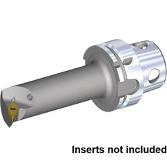 Kennametal - Right Hand Cut, 40mm Min Bore Diam, Size KM4X63 Steel Modular Boring Cutting Unit Head - 112.27mm Max Bore Depth, Through Coolant, Compatible with VB.. 160408 - A1 Tooling