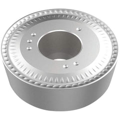 Seco - RCMX200600 R3 Grade TP2501 Carbide Turning Insert - Ti(C/N)/Al2O3/TiN Finish, Round, 32mm Inscr Circle, 1/4" Thick, 10mm Corner Radius - A1 Tooling