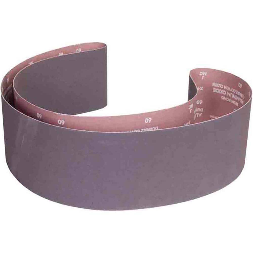 Norton - 6" Wide x 89" OAL, 100 Grit, Aluminum Oxide Abrasive Belt - A1 Tooling