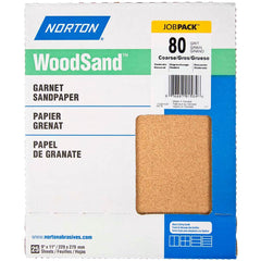 Norton - Sanding Sheets Abrasive Material: Garnet Grade: Coarse - A1 Tooling