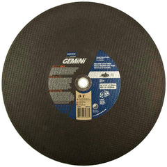 Norton - 16 x 1/8, 1" Hole 24 Grit Aluminum Oxide Cutoff Wheel - A1 Tooling