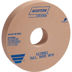 Norton - Centerless & Cylindrical Grinding Wheels Wheel Diameter (Inch): 16 Wheel Width (Inch): 2 - A1 Tooling