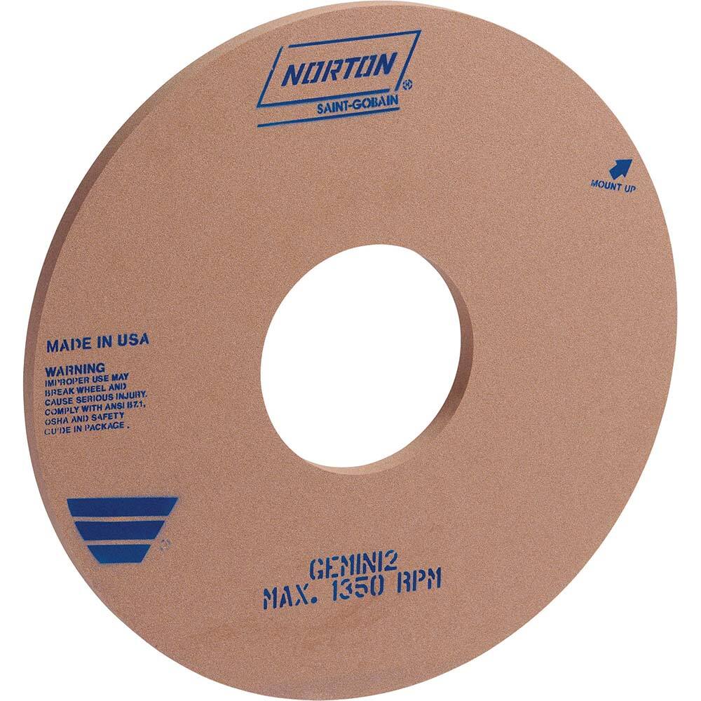 Norton - Centerless & Cylindrical Grinding Wheels Wheel Diameter (Inch): 16 Wheel Width (Inch): 1 - A1 Tooling