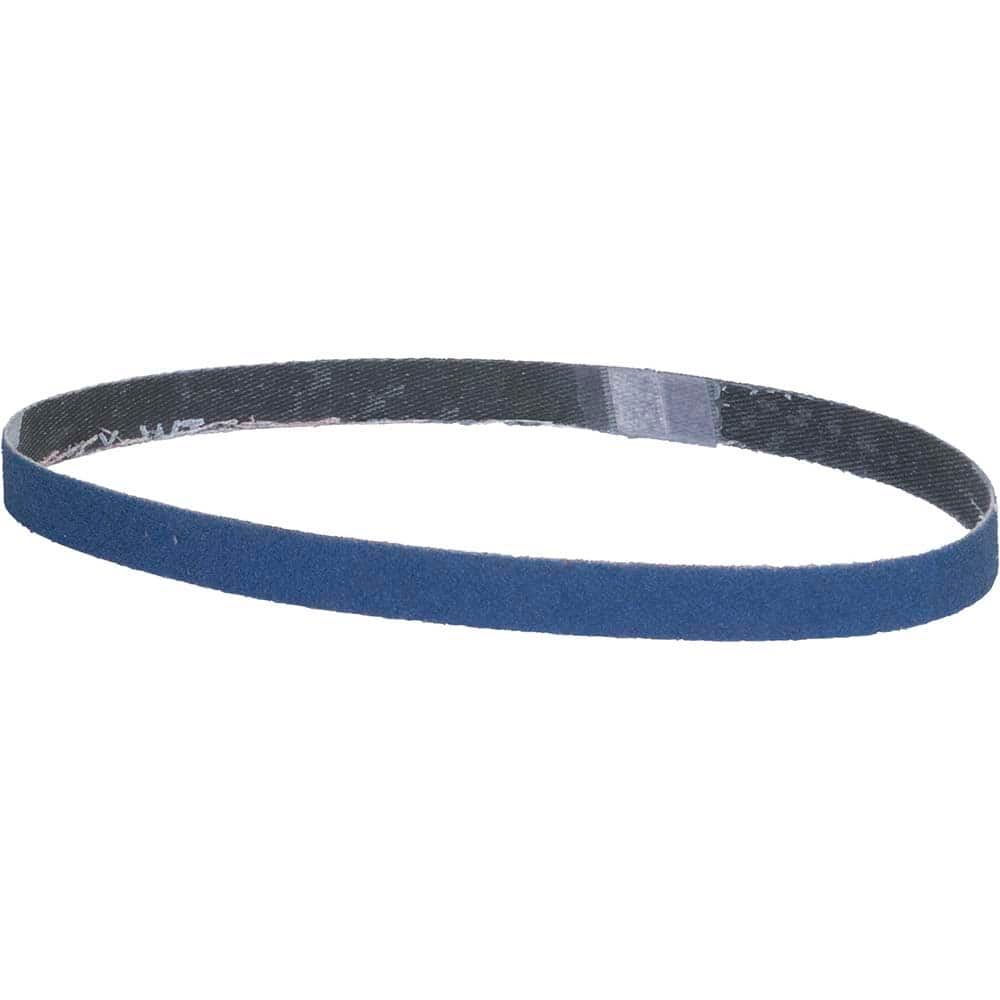 Norton - 1/2" Wide x 18" OAL, 60 Grit, Zirconia Alumina Abrasive Belt - A1 Tooling