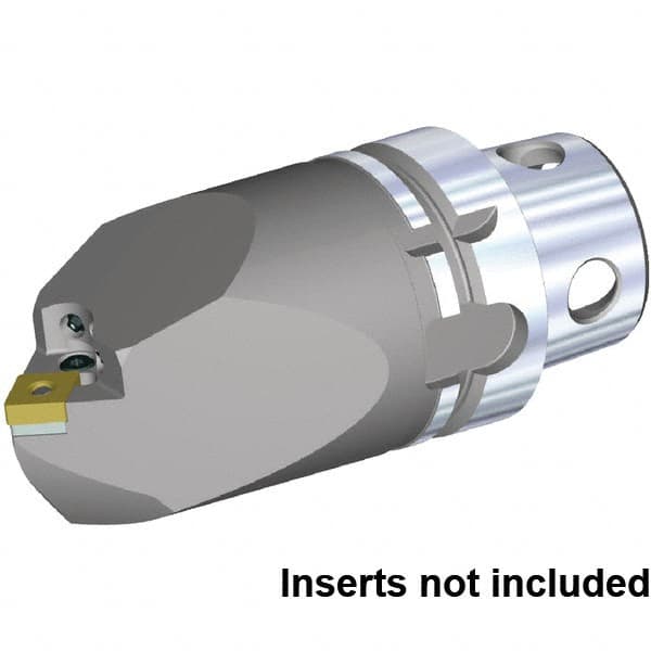 Kennametal - Neutral Cut, Size KM4X63, CN.. 120408 & CN.. 432 Insert Compatiblity, Internal Modular Turning & Profiling Cutting Unit Head - 115mm Head Length, Through Coolant, Series KM4X - A1 Tooling