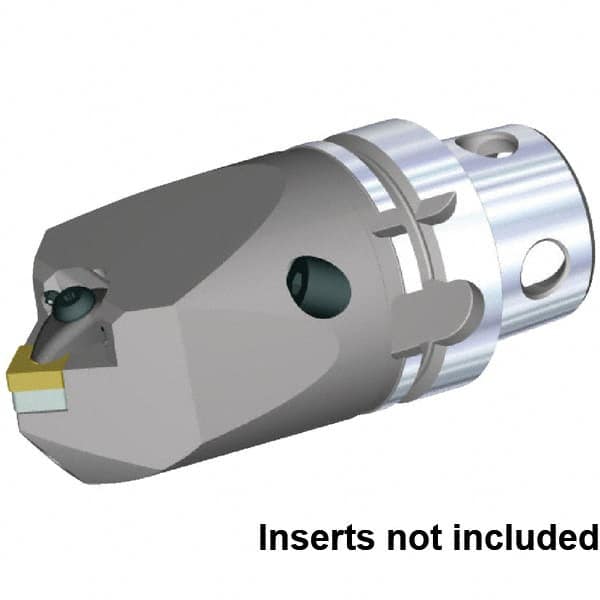 Kennametal - Neutral Cut, Size KM4X63, CN.. 120408 & CN.. 432 Insert Compatiblity, Internal Modular Turning & Profiling Cutting Unit Head - 115mm Head Length, Through Coolant, Series KM4X - A1 Tooling